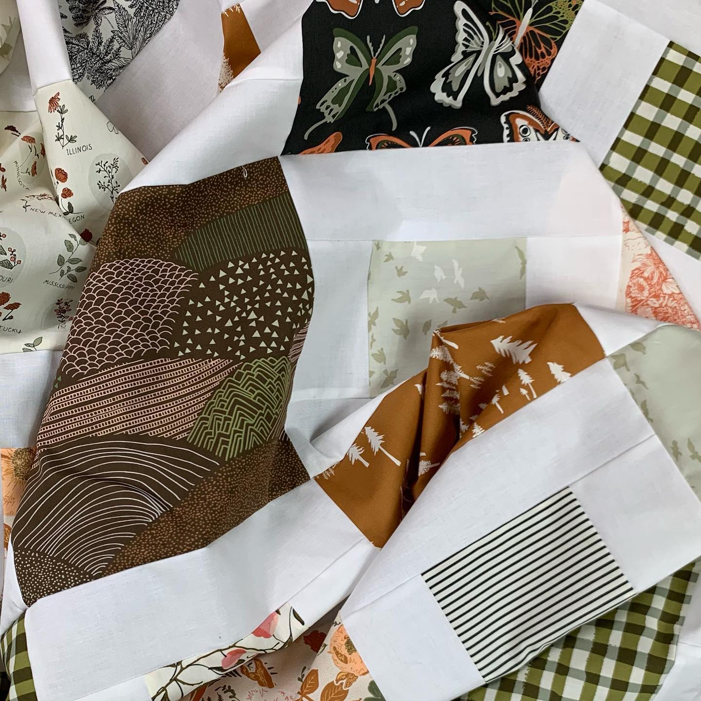 Hailey Stitches - This color palette is a vibe 🌿🍂 It’s...