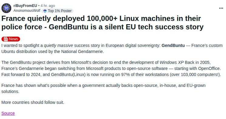 nixCraft - France quietly deployed 100,000+ Linux machines in their ...
