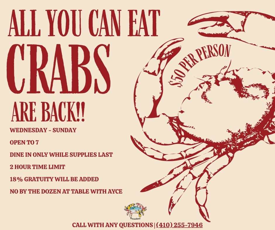 All You Can Eat Crabs are BACK at... - Mikes Crab House North | Facebook