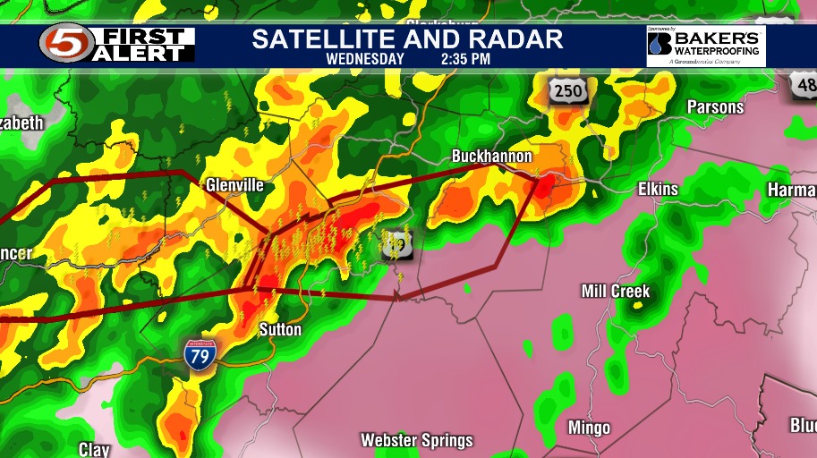 WDTV 5 News - The NWS in Charleston has issued Flash Flood... | Facebook