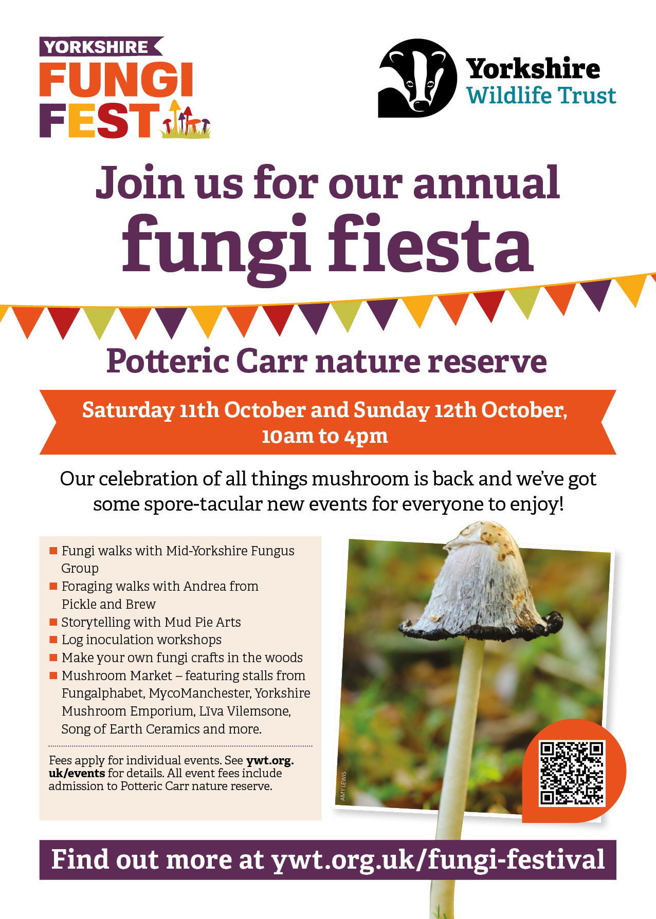 Calling all mycophiles,... - YWT Potteric Carr Nature Reserve | Facebook