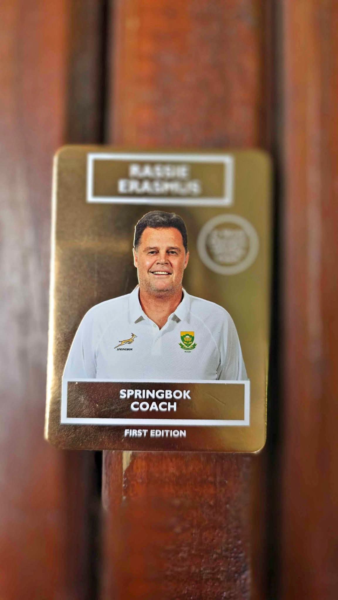 Golden Rassie Springboks Card - Sports Trading Cards - Pretoria, South ...