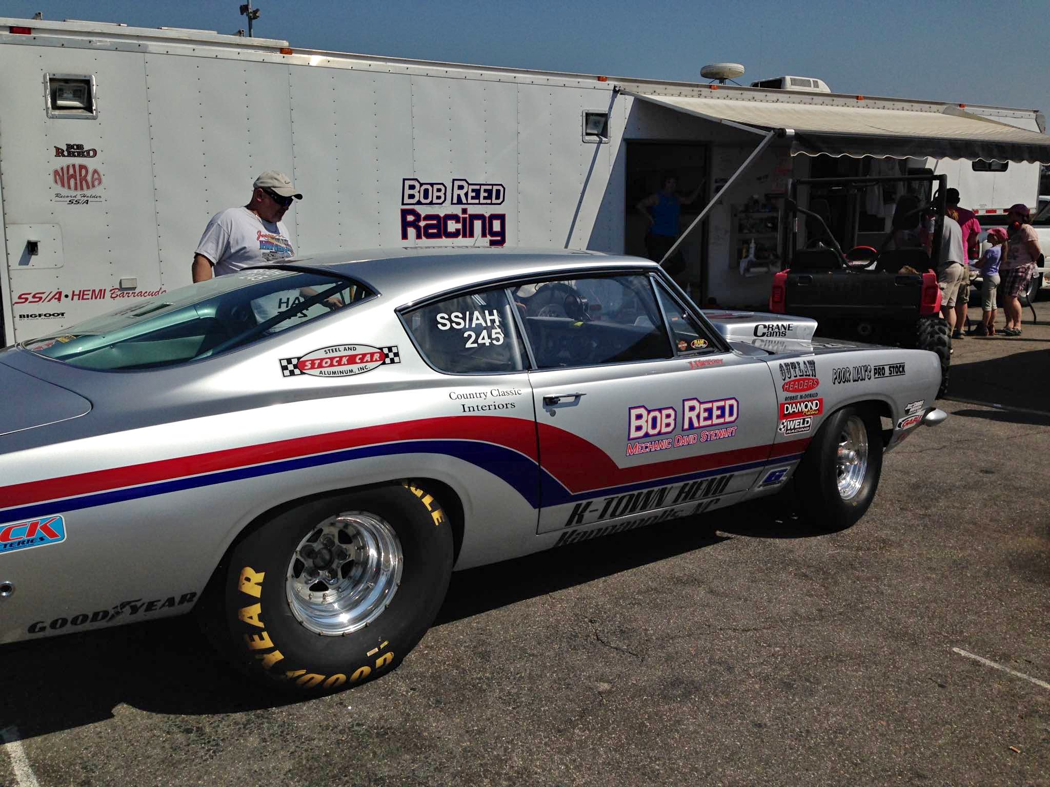 Looking for Bob “bullet” Reeds race car hauler