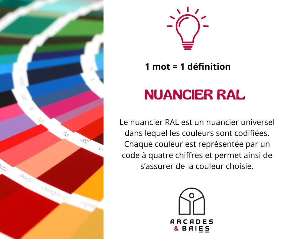 Arcades - 🎨 Découvrez le nuancier RAL ! Chez Arcades et Baies, nous ...