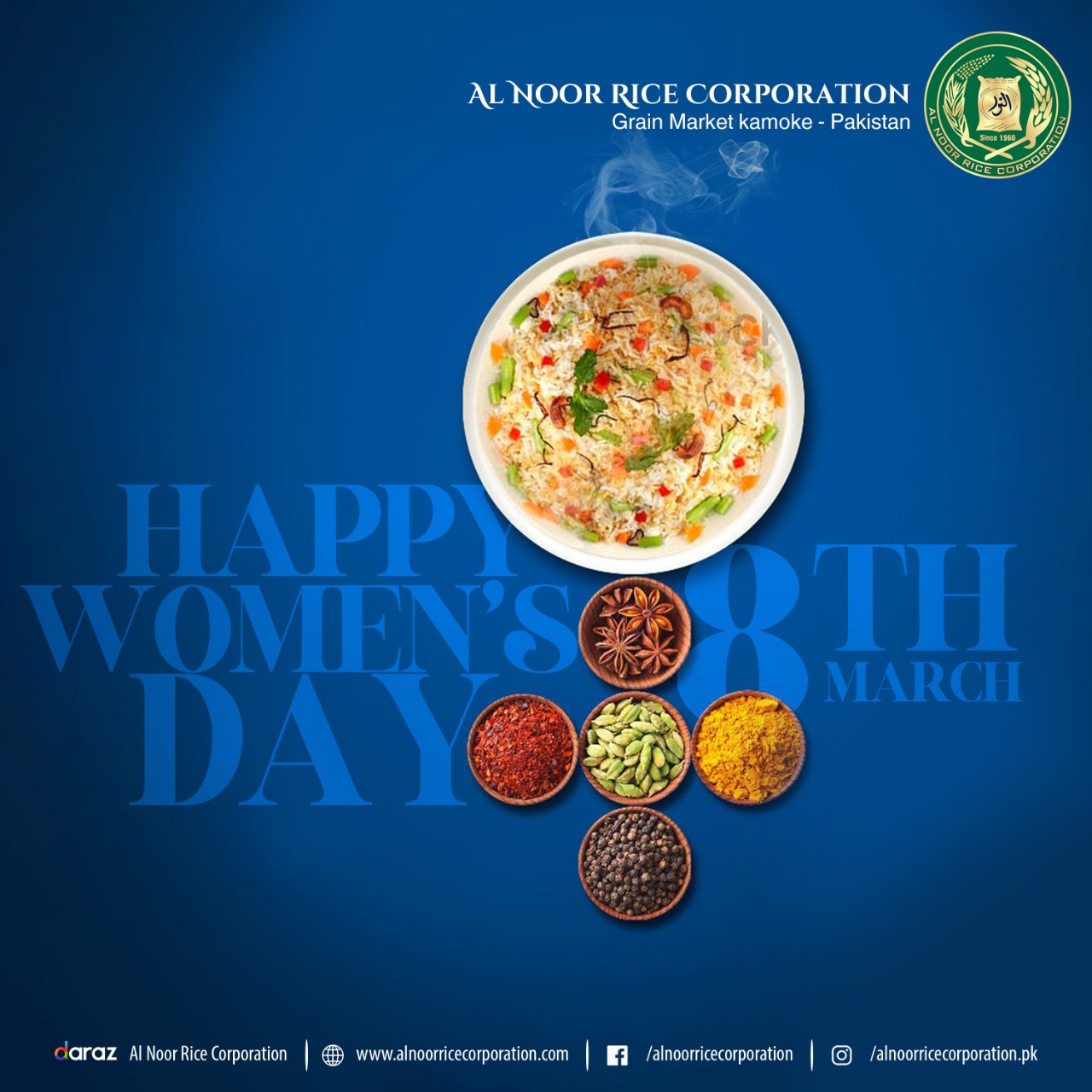 Happy Women's Day to all the... - Al Noor Rice Corporation | Facebook