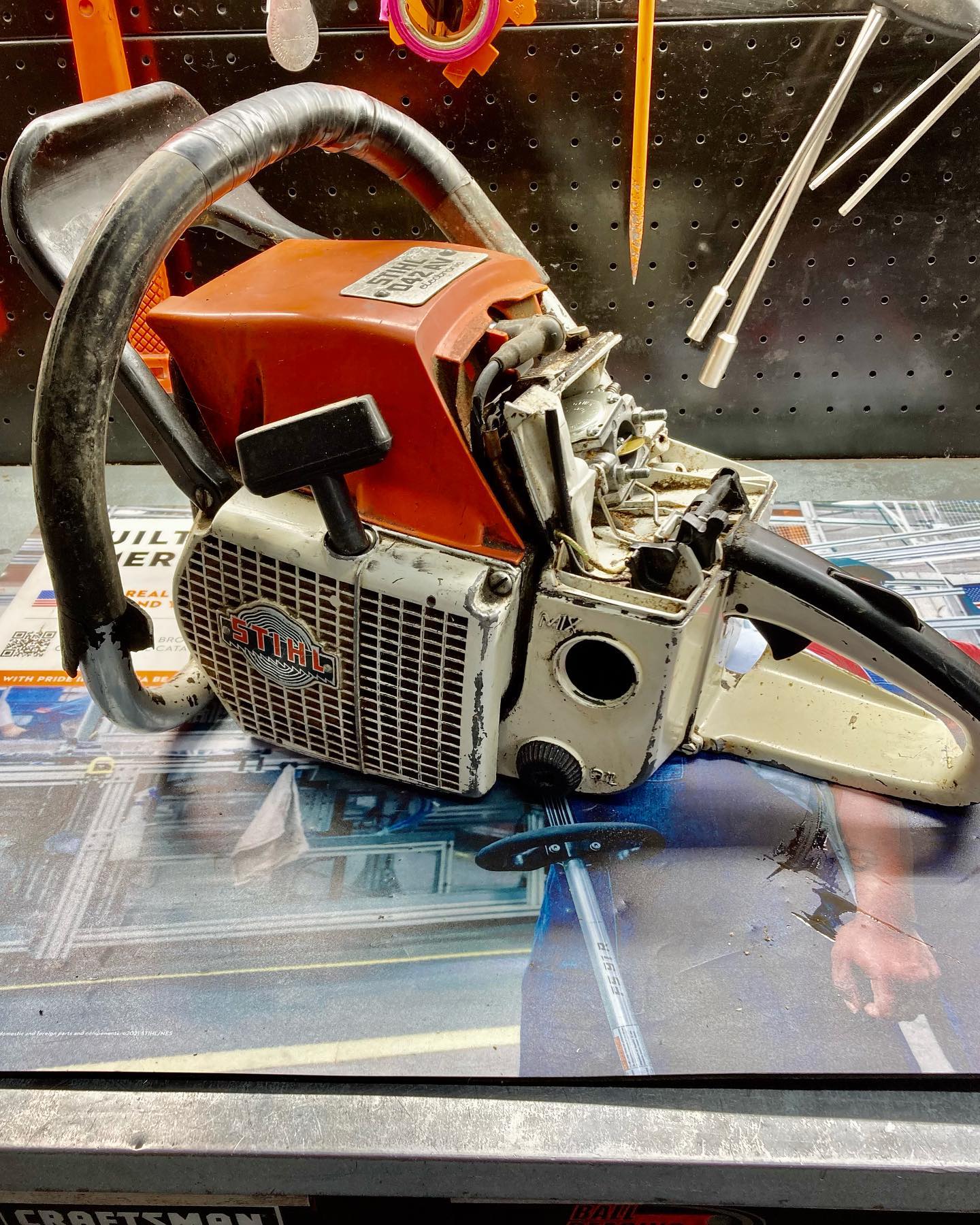 The STIHL 040 and 08, awesome saws from the 60s