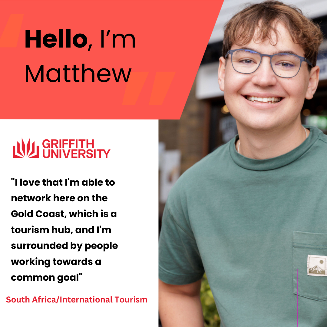 Why - Meet Matthew from South Africa! 🇿🇦 He’s studying International ...