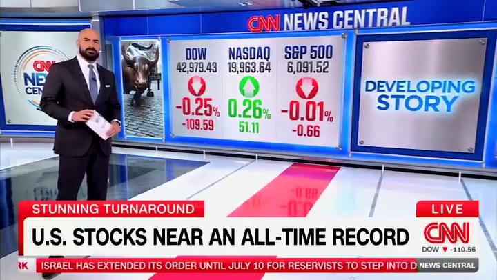 Donald - 🚨 STOCK MARKET NEARING ALL-TIME RECORD: CNN is forced to ...