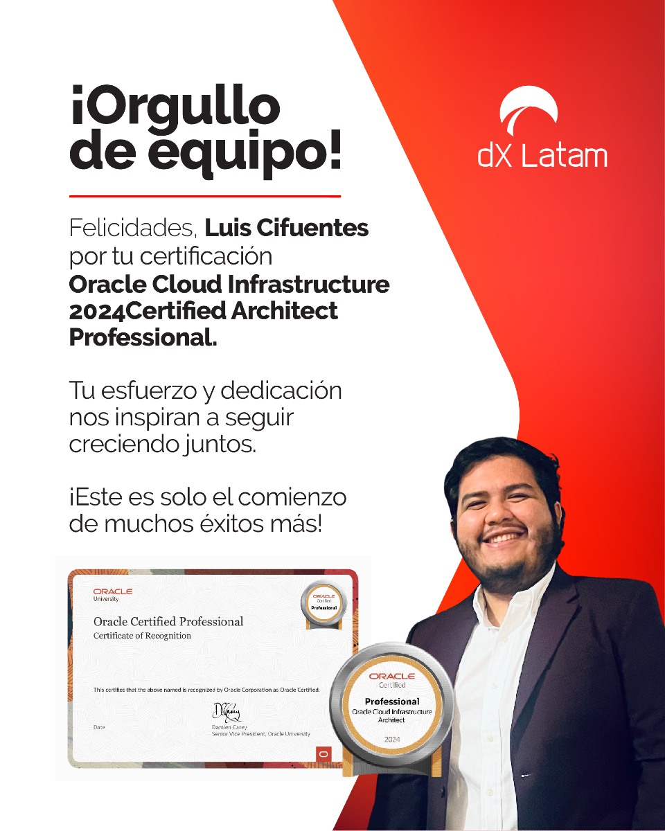 dX - 🎉¡Orgullo de equipo!🎉 Hoy celebramos el gran logro de Luis ...