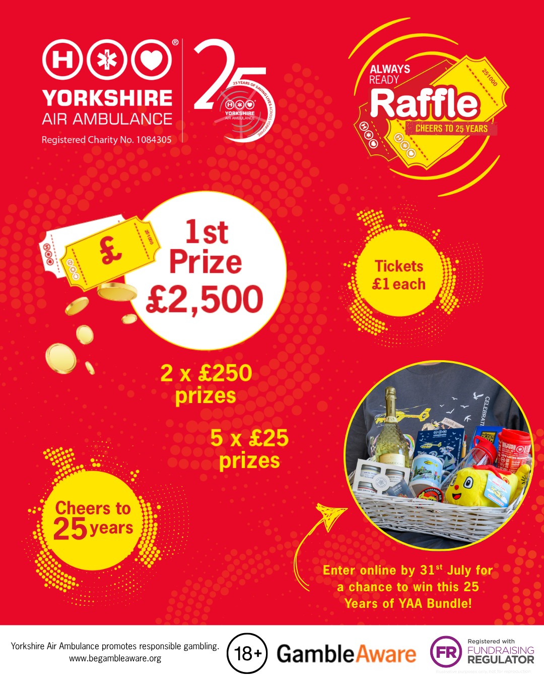 Yorkshire - 🥂 Cheers to 25 Years! 🥂 To celebrate our milestone birthday ...