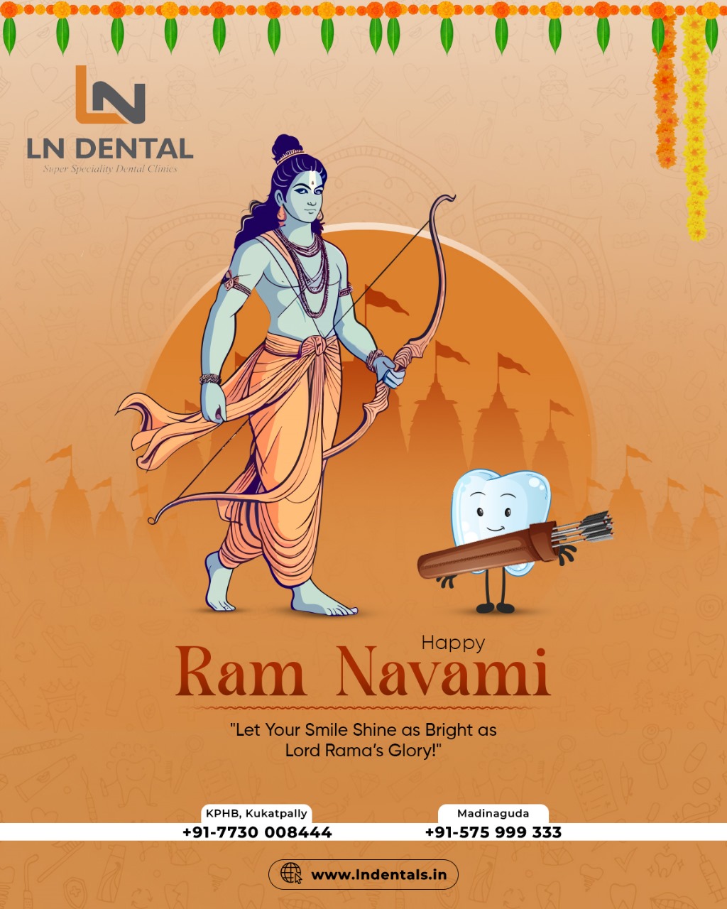 LN - 🪔 Let Your Smile Shine as Bright as Lord Rama’s Glory! 🪔 This Ram ...