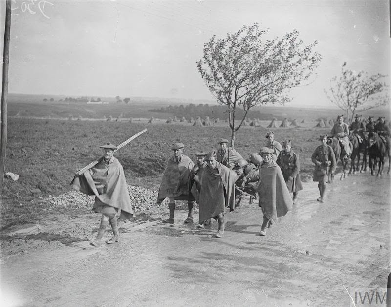 Battle of the Somme - September 1916. Troops of the 9th