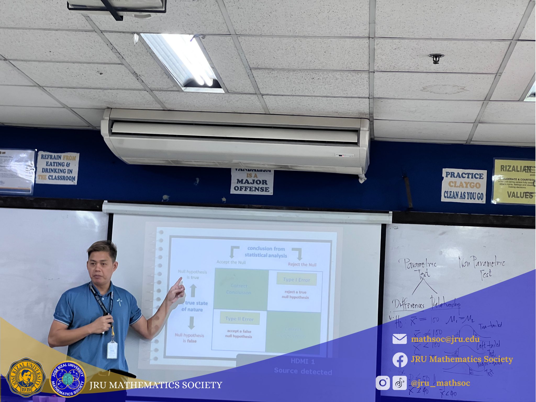 JRU Mathematics Society | Mandaluyong