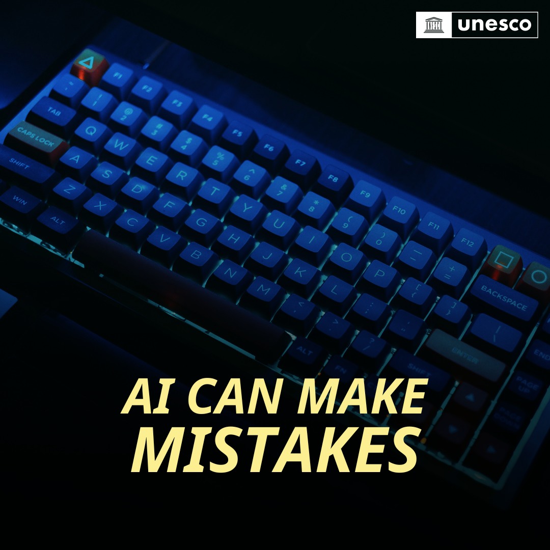 UNESCO - The age of #AI isn’t coming, it’s here. We ask questions. AI ...
