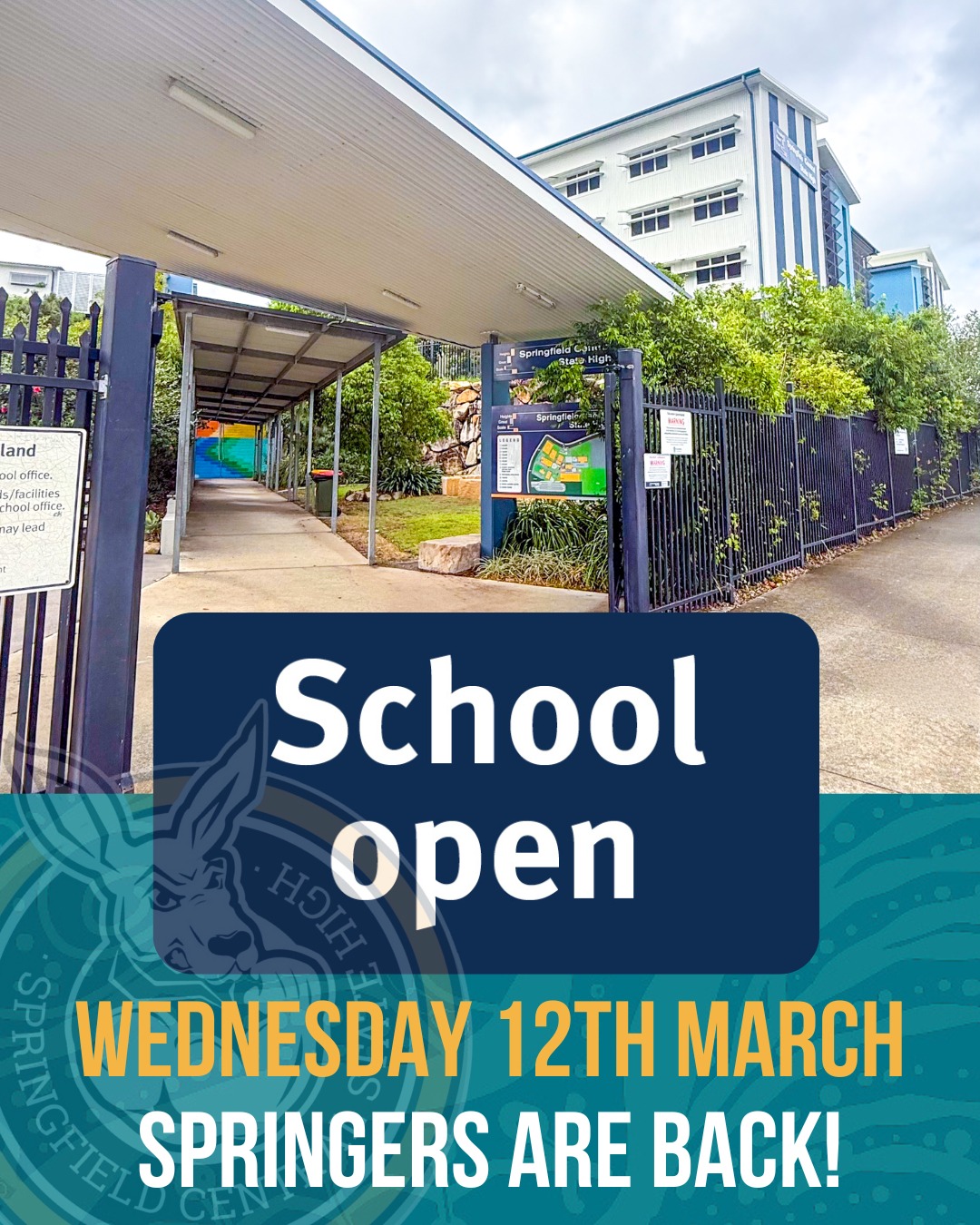 Springfield - 🎉 WE’RE BACK, SPRINGERS! 🎉 After a tough few days, we’re ...