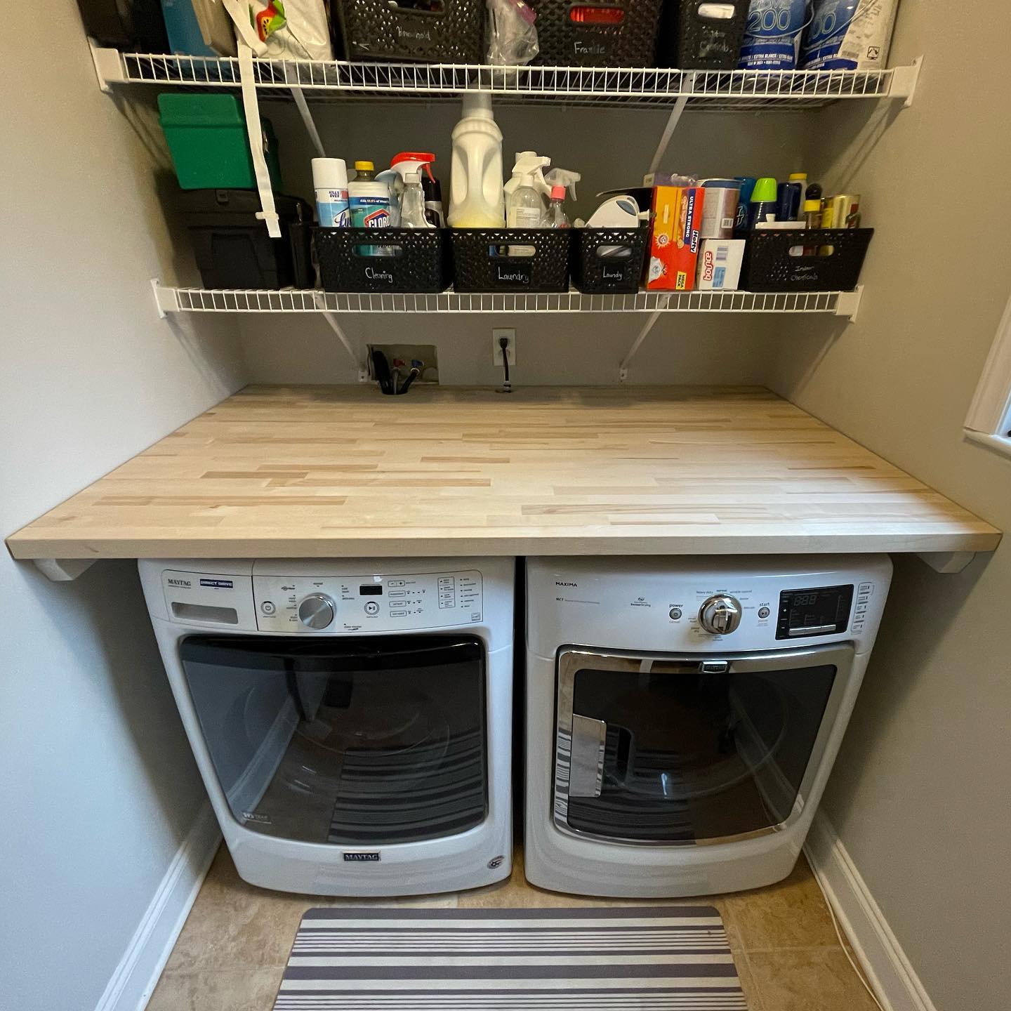⚡️Laundry Room Upgrade! We installed... - MacGyver Homes, LLC