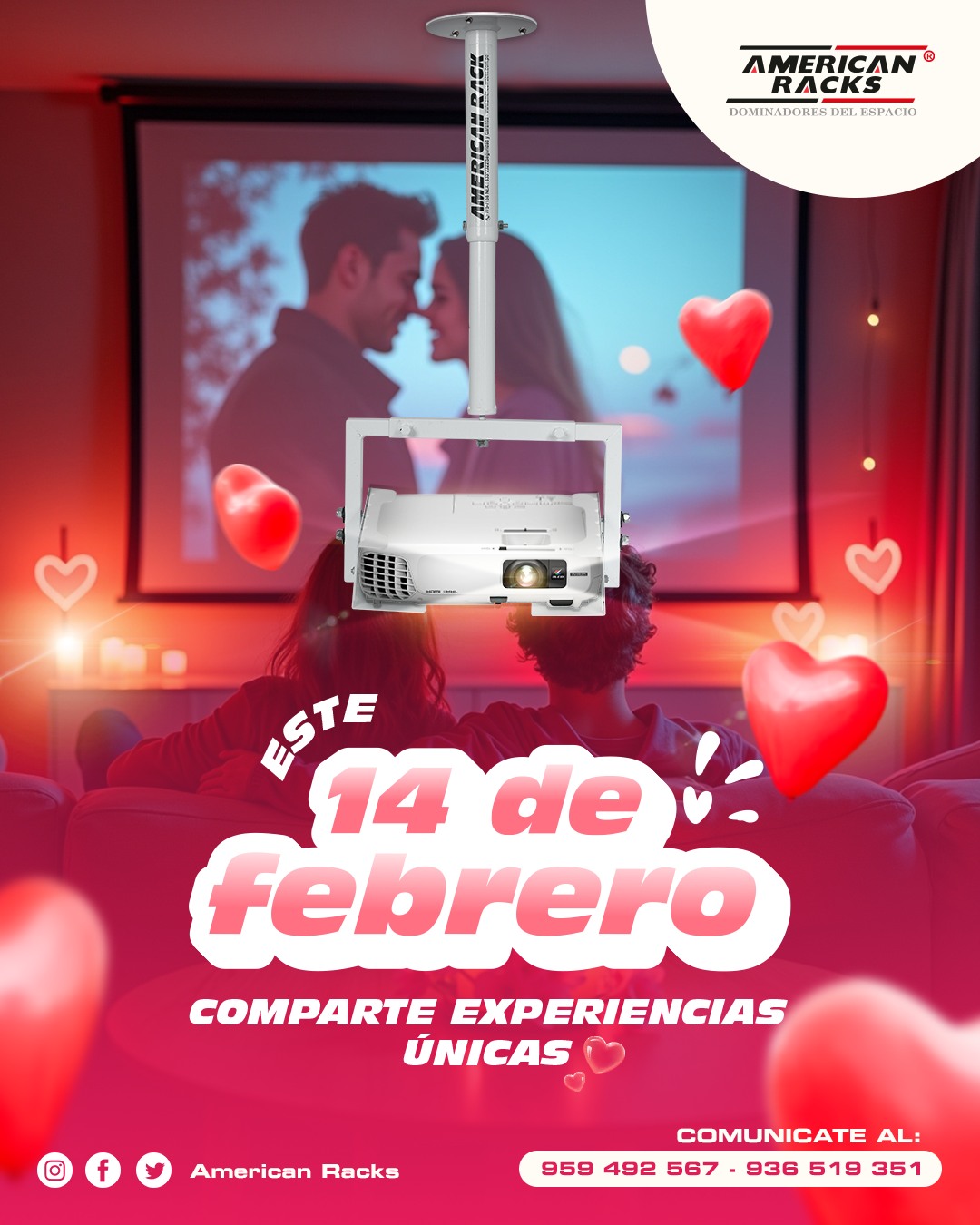 American - 🎥 ️ Este Día del Amor y la Amistad, crea momentos de ...