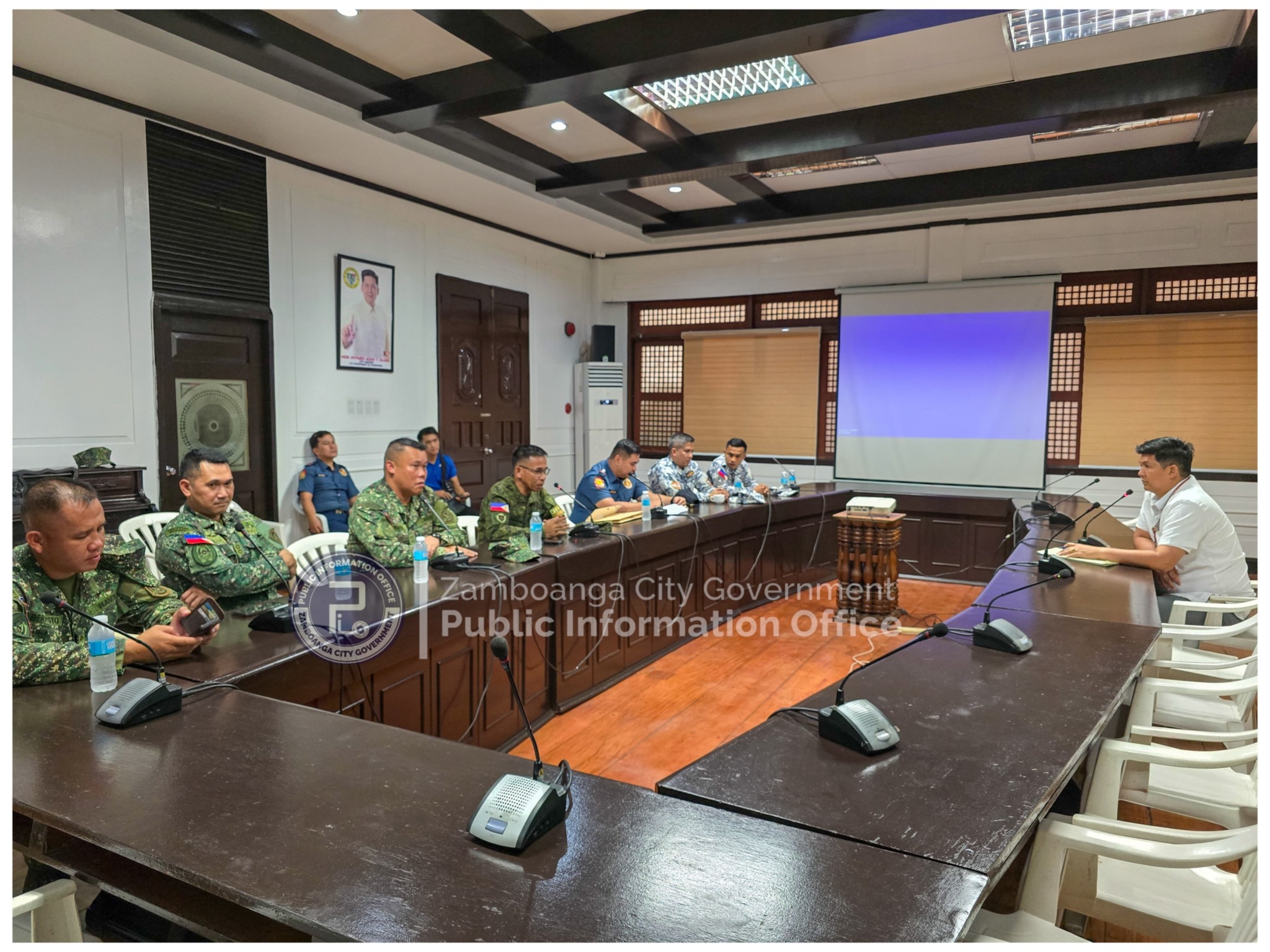 City - OLASO CONVENES SECURITY MEETING AMIDST BASILAN CONFLICT| Mayor ...