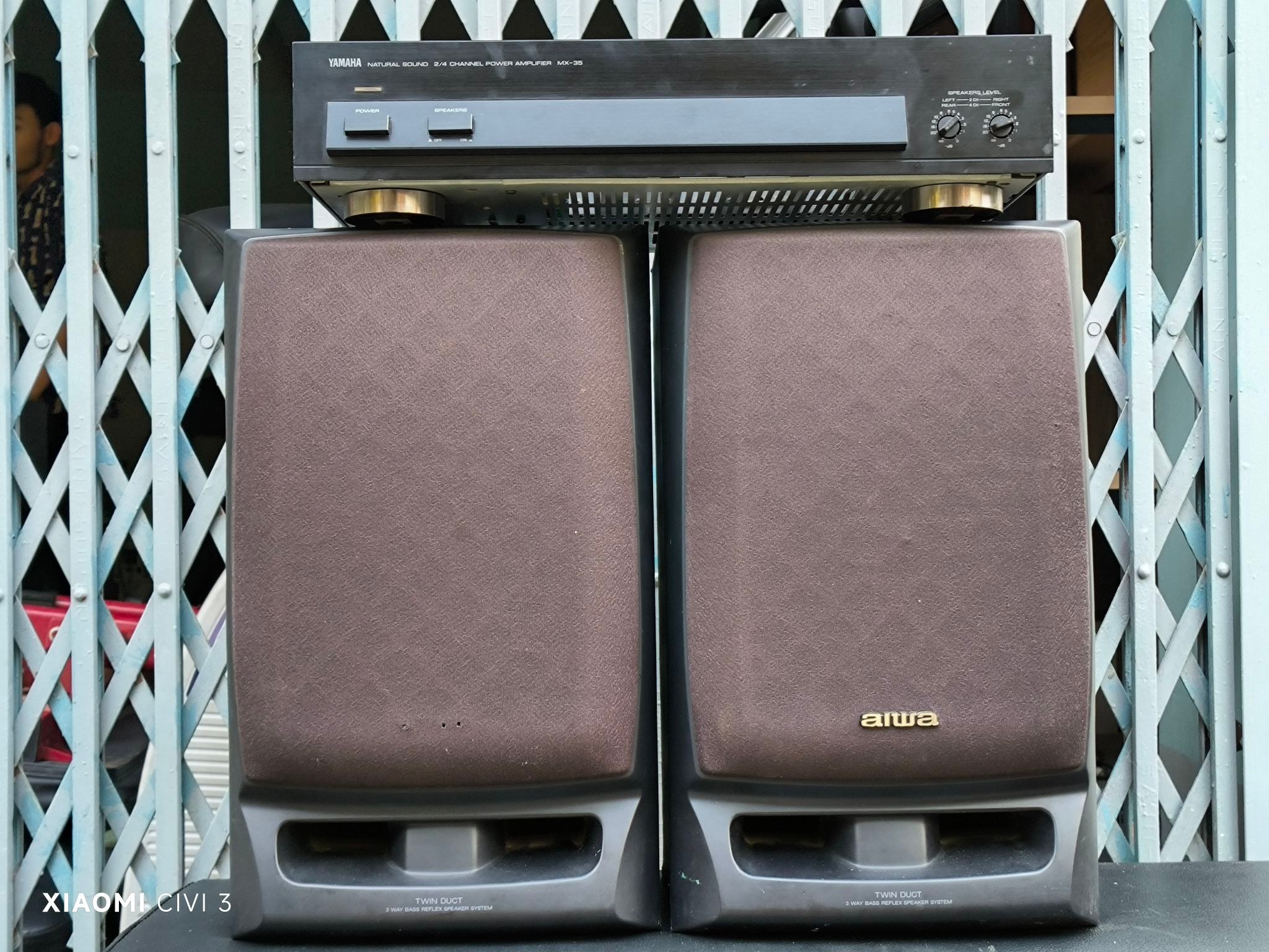 aiwa MODEL No sx-Z1300 6Ohm 40W 160000ks Ygn မြောက်