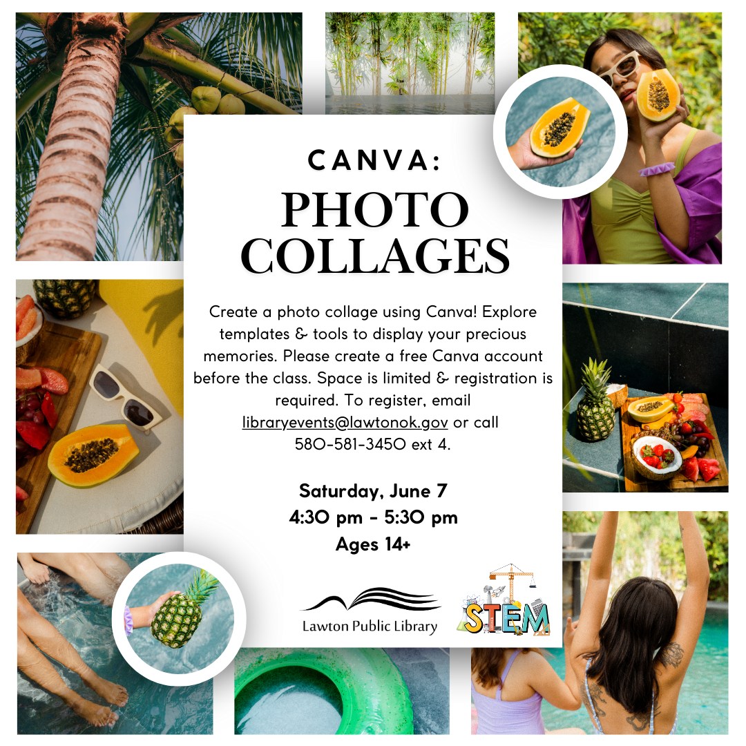 Lawton - Learn how to create a photo collage to display your precious ...