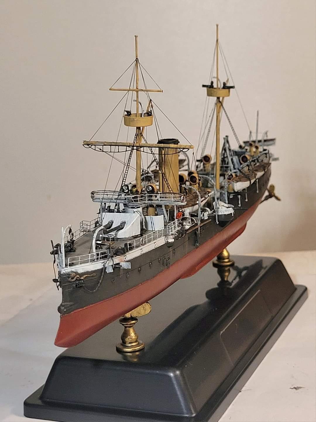 1/144 Scale Wooden Deck For Beiyang Fleet Cruiser Chih Yuen Bronco Kb14001 Model