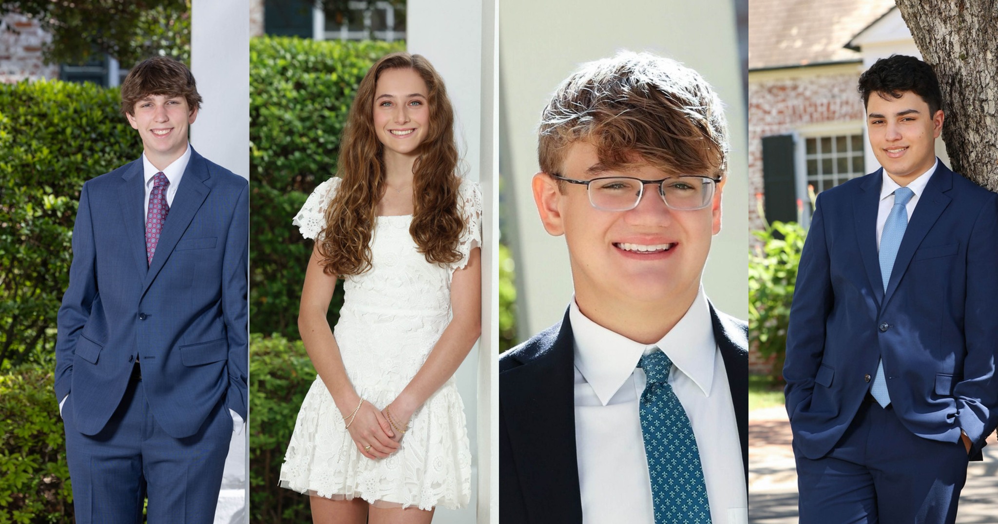 Metairie - Seniors Henry Breen, Coco Goldenberg, Lance Moore, and ...