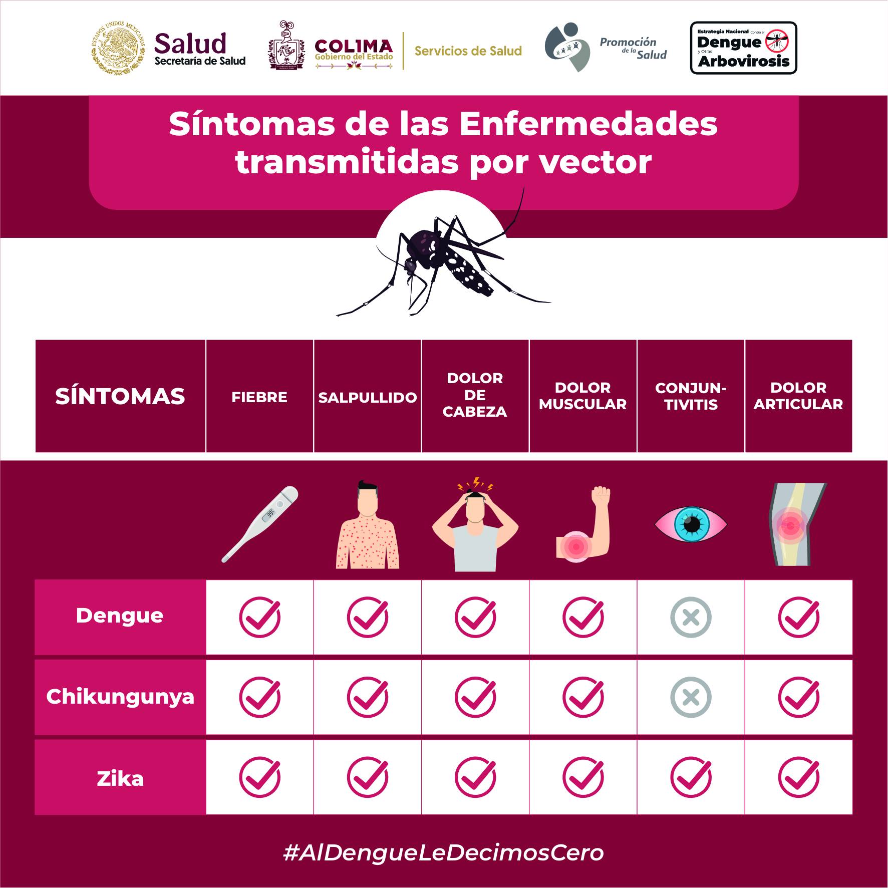 Secretaría - Conoce la sintomatología de las enfermedades transmitidas ...
