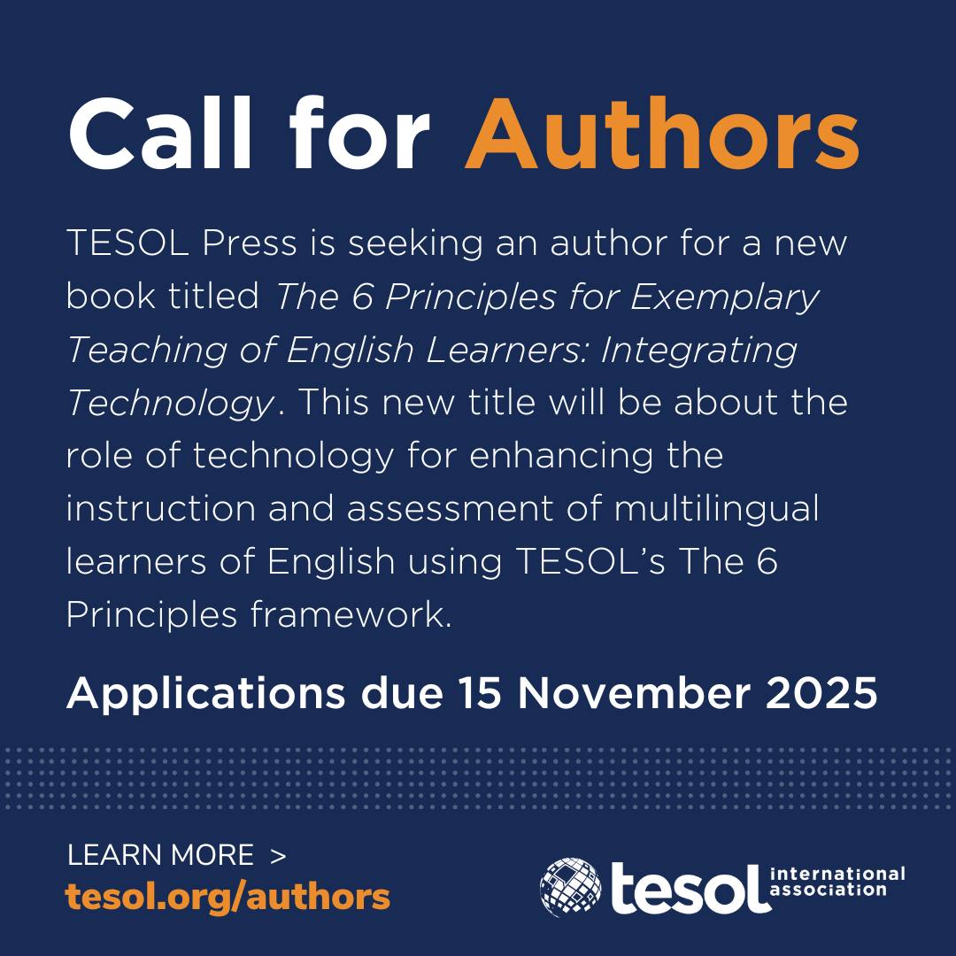 📢 Advance your career by... - TESOL International Association | Facebook