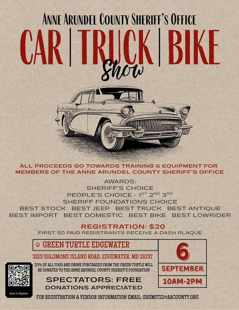 Anne - 🚓Join Us for the First Annual Anne Arundel County Sheriff’s ...