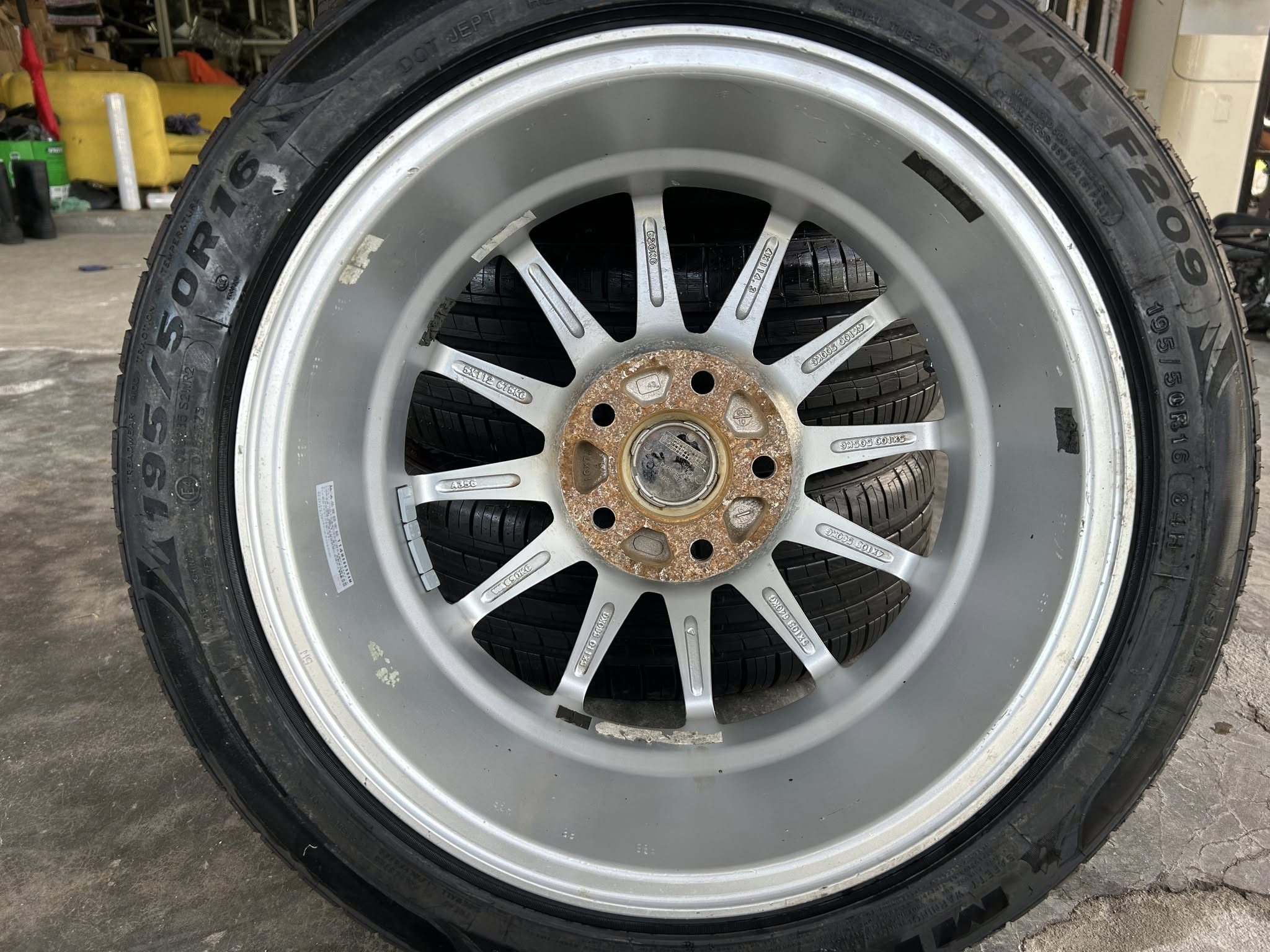 Enkei Tuning SC03 16x7 +43 5x114.3 Complete Caps No Tires