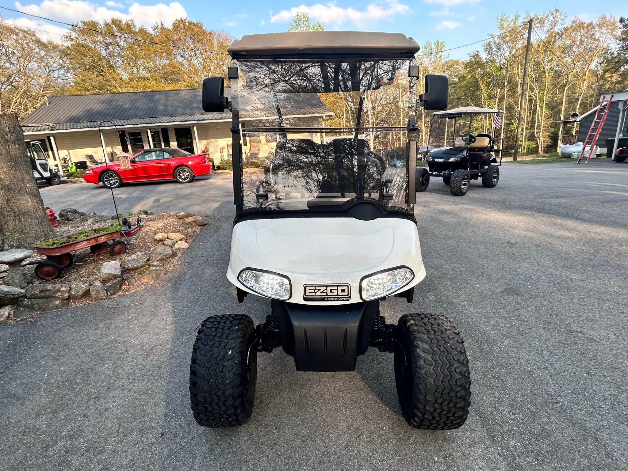 Golf cart - EZGO RXV (Gas) Trade for Cushman/EZGO hauler - Powersport ...