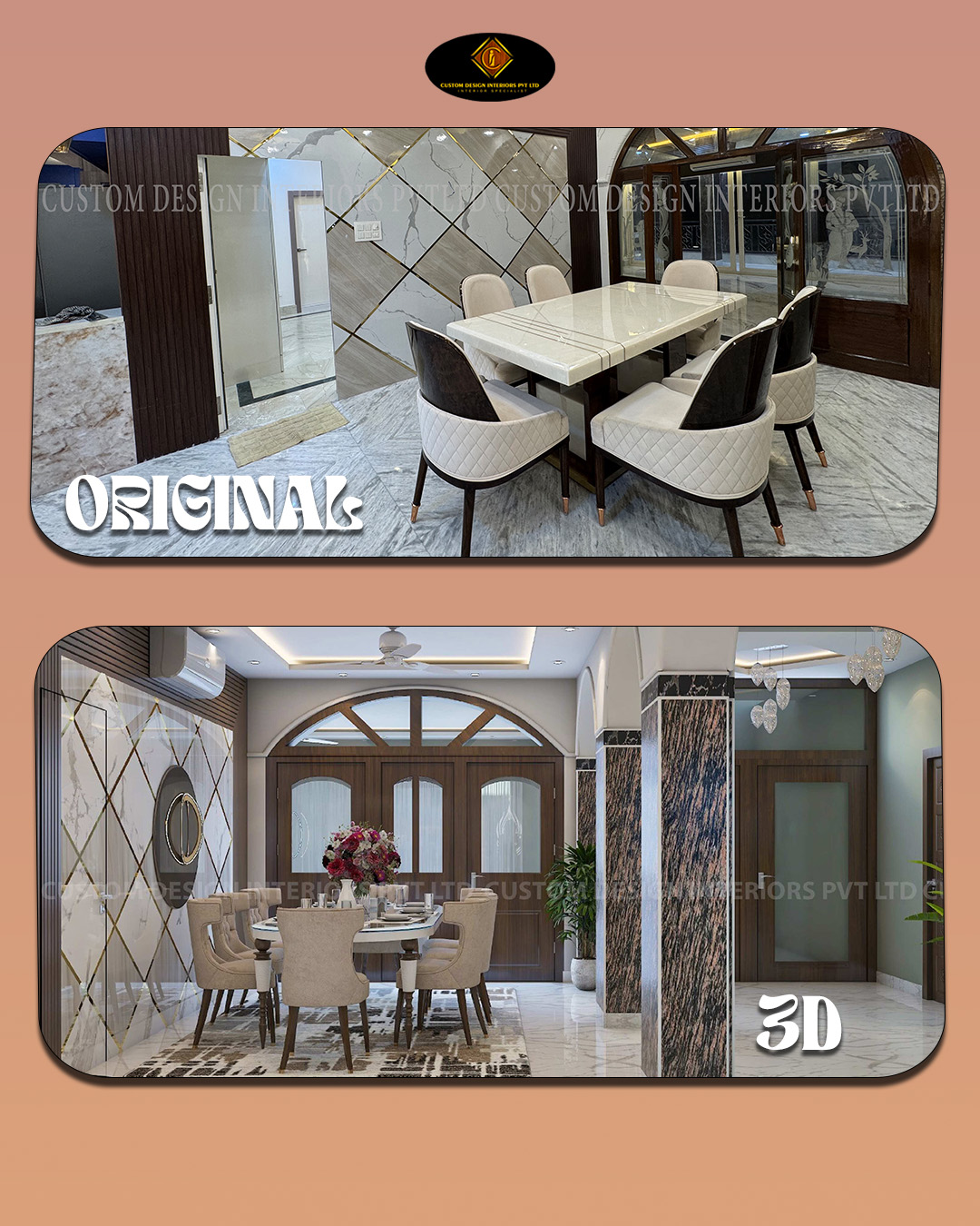 CUSTOM DESIGN INTERIORS | Kolkata