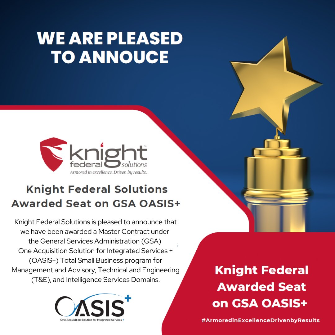 Knight Federal - Exciting News! Knight Federal Solutions is proud to ...