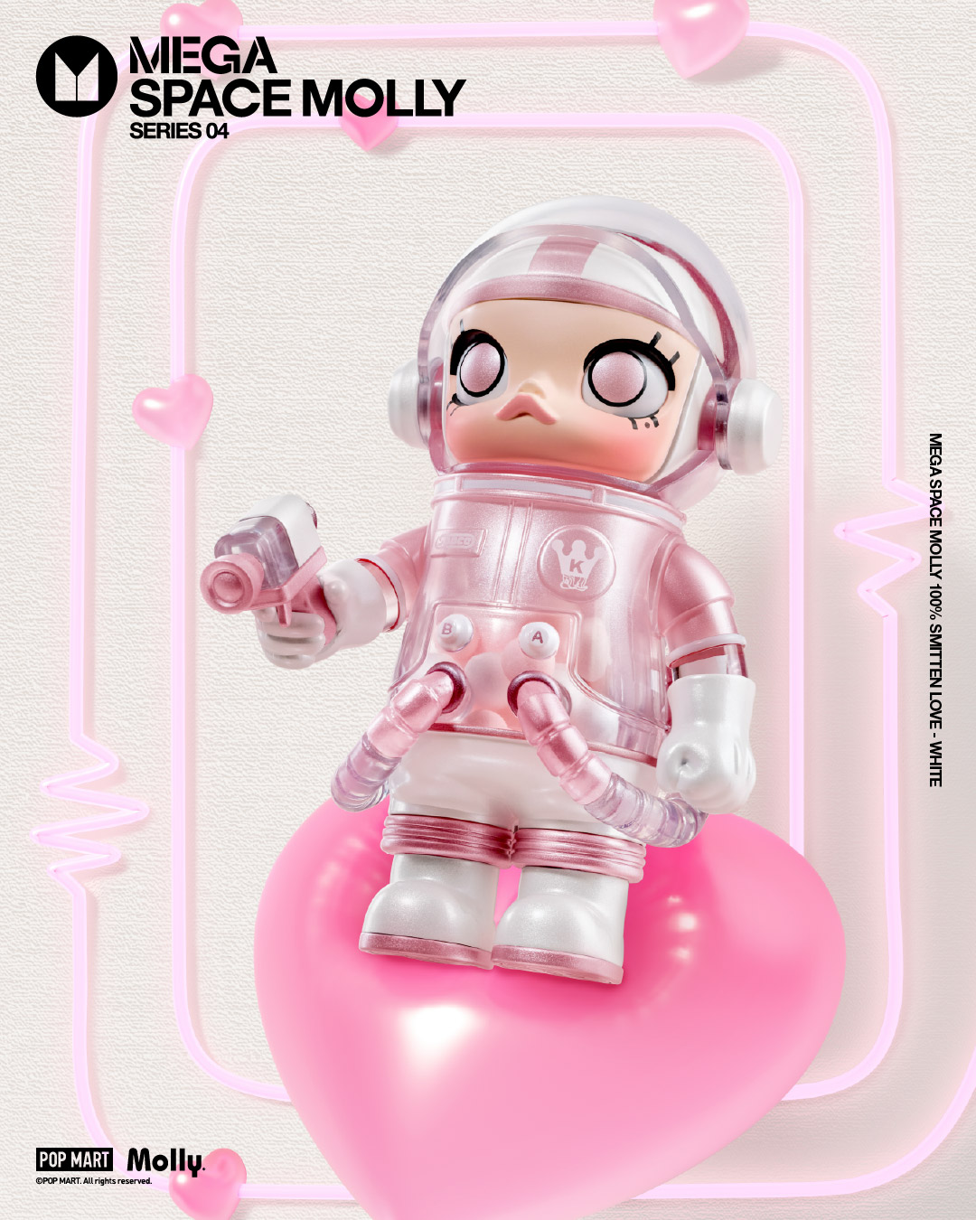 🚀MEGA SPACE MOLLY moves through the neon glow, where a timeless