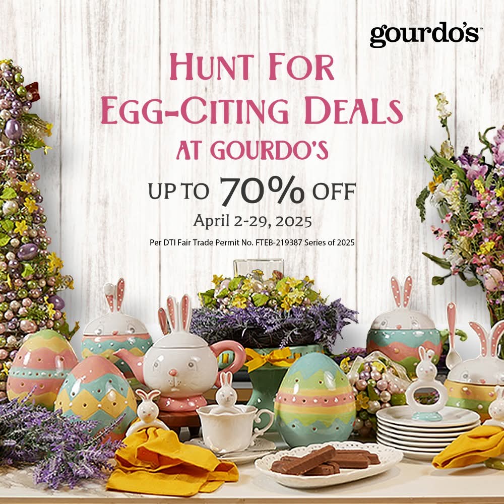 The Podium - Visit your nearest Gourdo’s store from April 2-29, 2025 ...