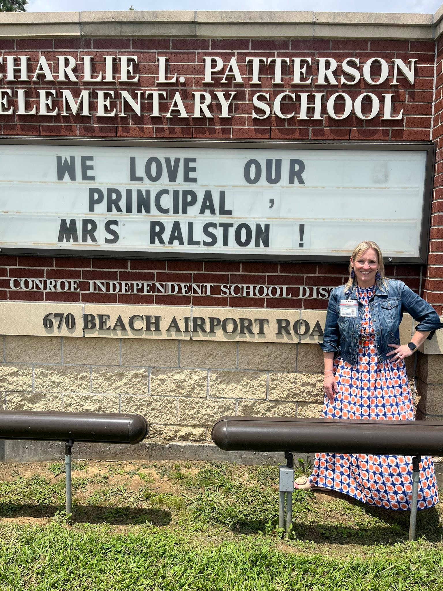Happy Principal’s Day,... - Patterson Elementary, Conroe ISD | Facebook