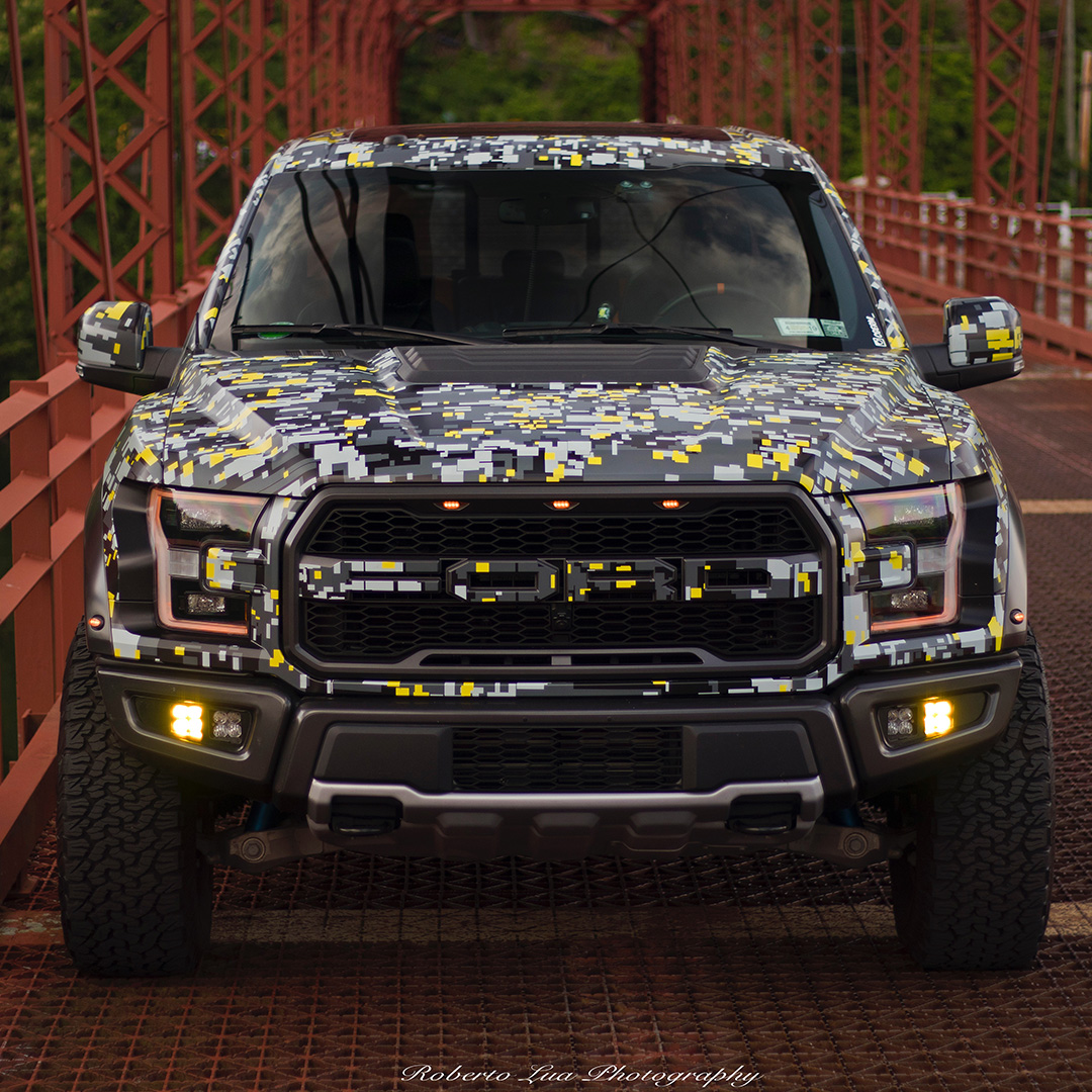 CamoWraps - ⚡ Ford Raptor | Large Digital Urban Yellow... | Facebook