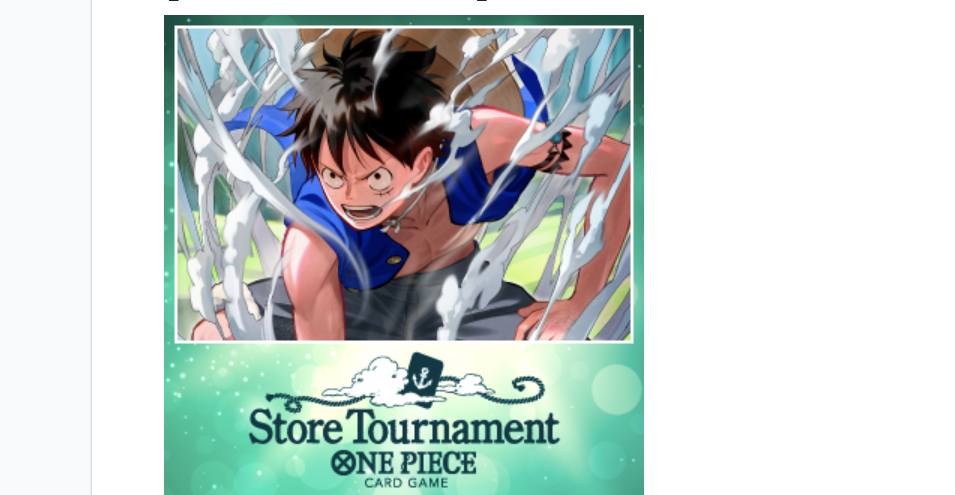 ONE PIECE CARD GAME (English) - Constructed : Standard Regulation