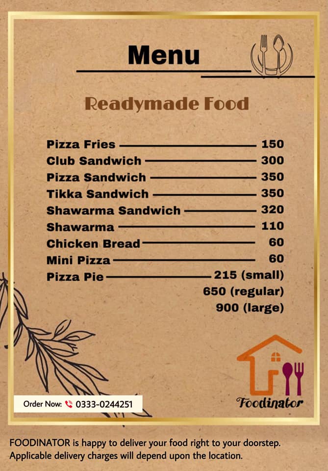 Foodinator - Our menu | Facebook