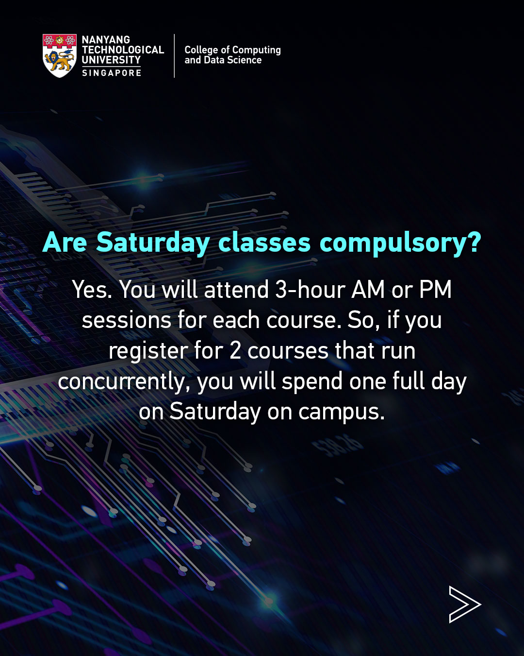 College of Computing and Data Science | Singapore Singapore