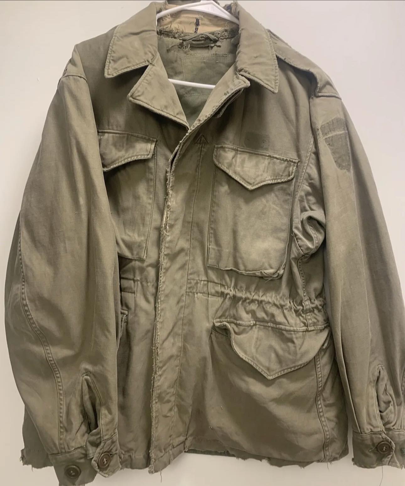 M41 field jacket with 36th infantry division patch