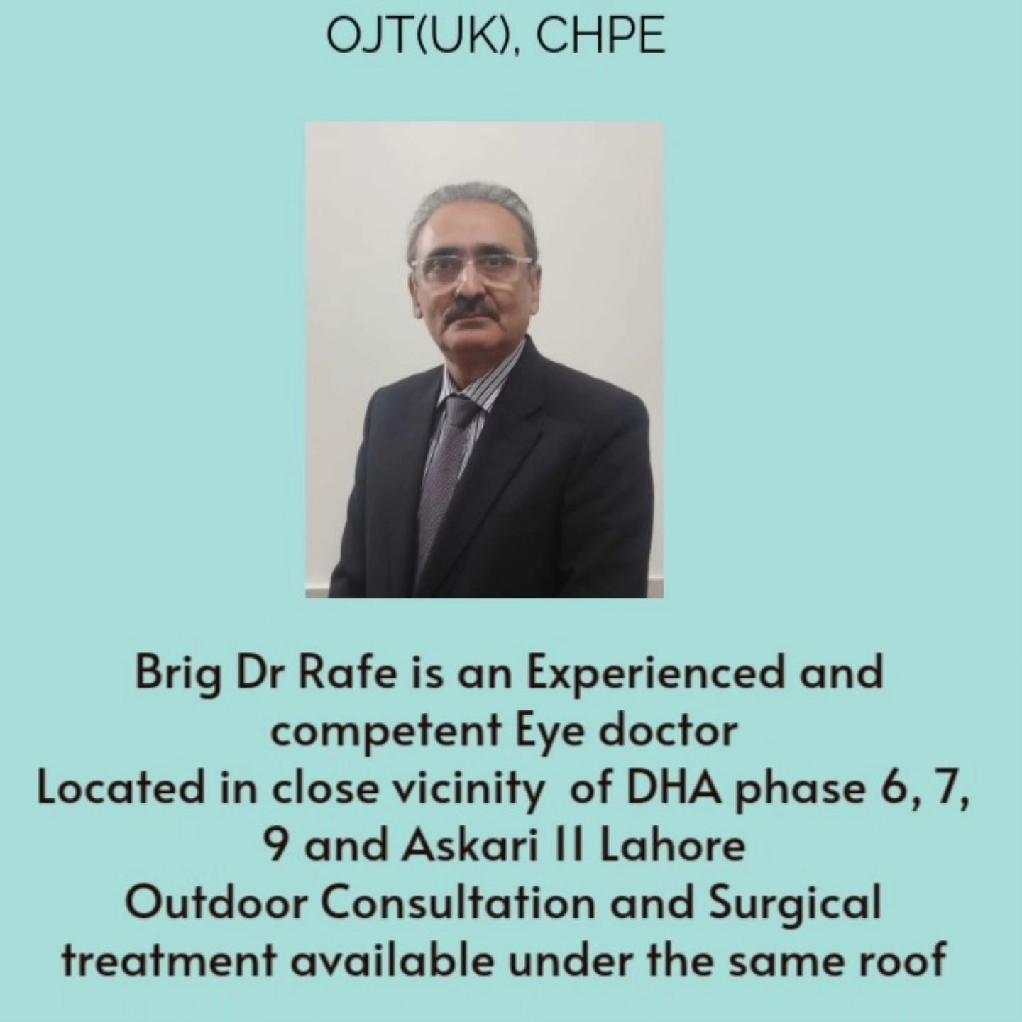 Dr. Rafe A | Lahore