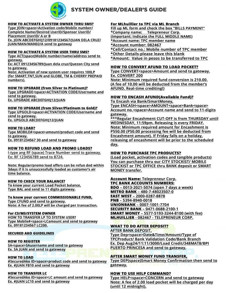 New Product Codes and... - TPC Eloading Business Philippines