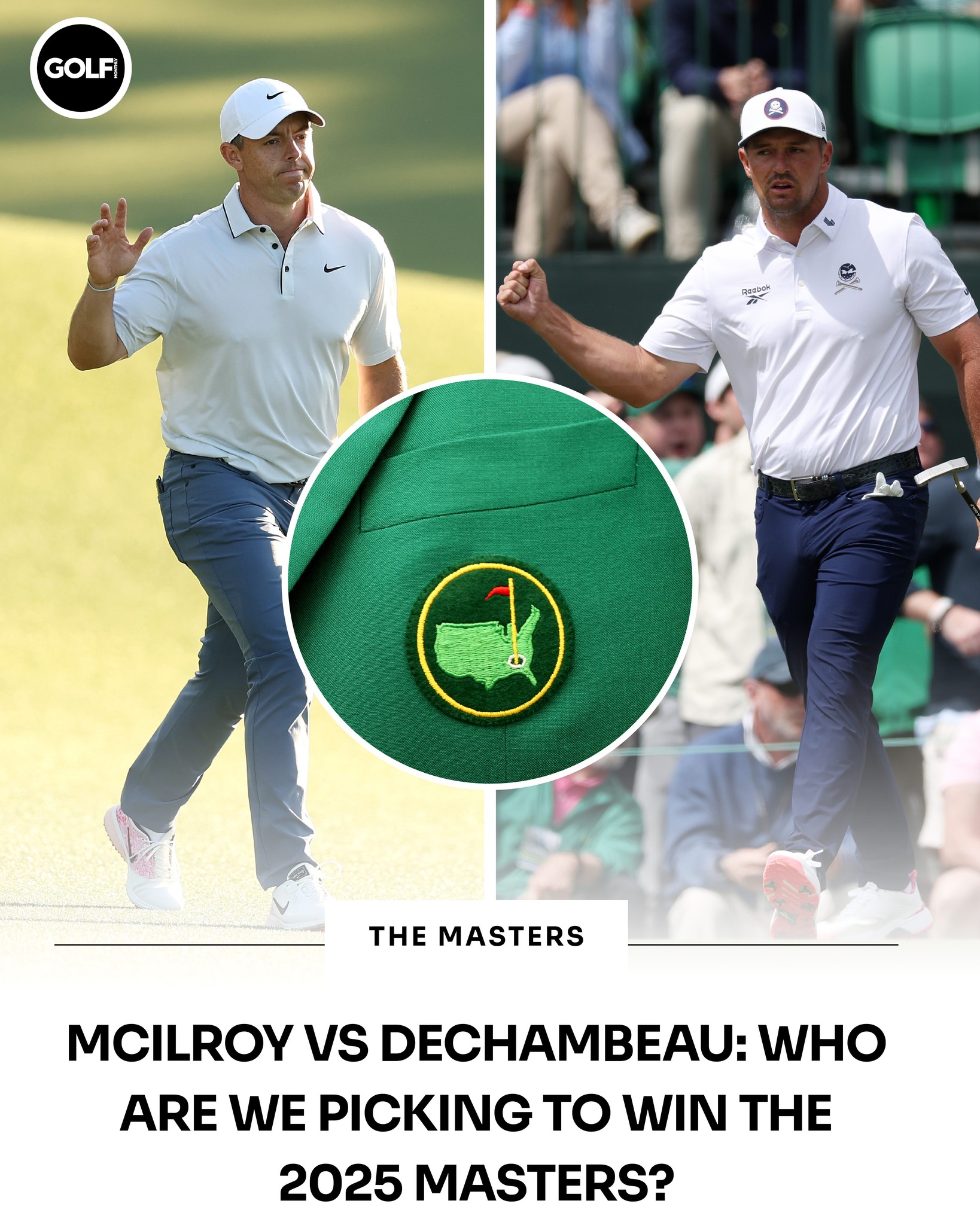 Golf Monthly - Who are we picking to win the 2025 Masters?... | Facebook