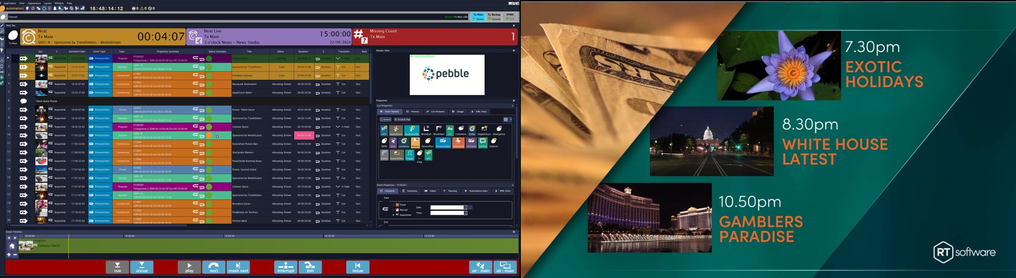 RT Software Ltd - Broadcast Graphics | London