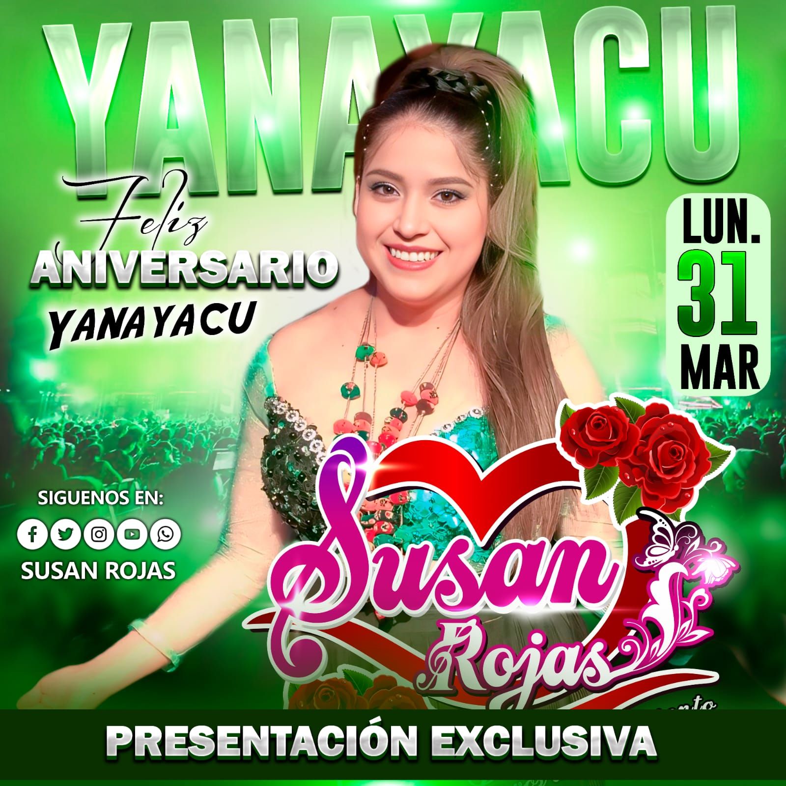 Susan Rojas La Voz del Sentimiento