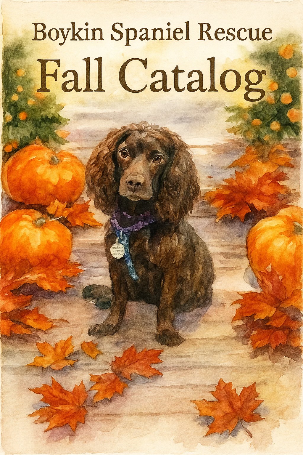 BSR's Fall 2025 Catalog is... - Boykin Spaniel Rescue, Inc. | Facebook