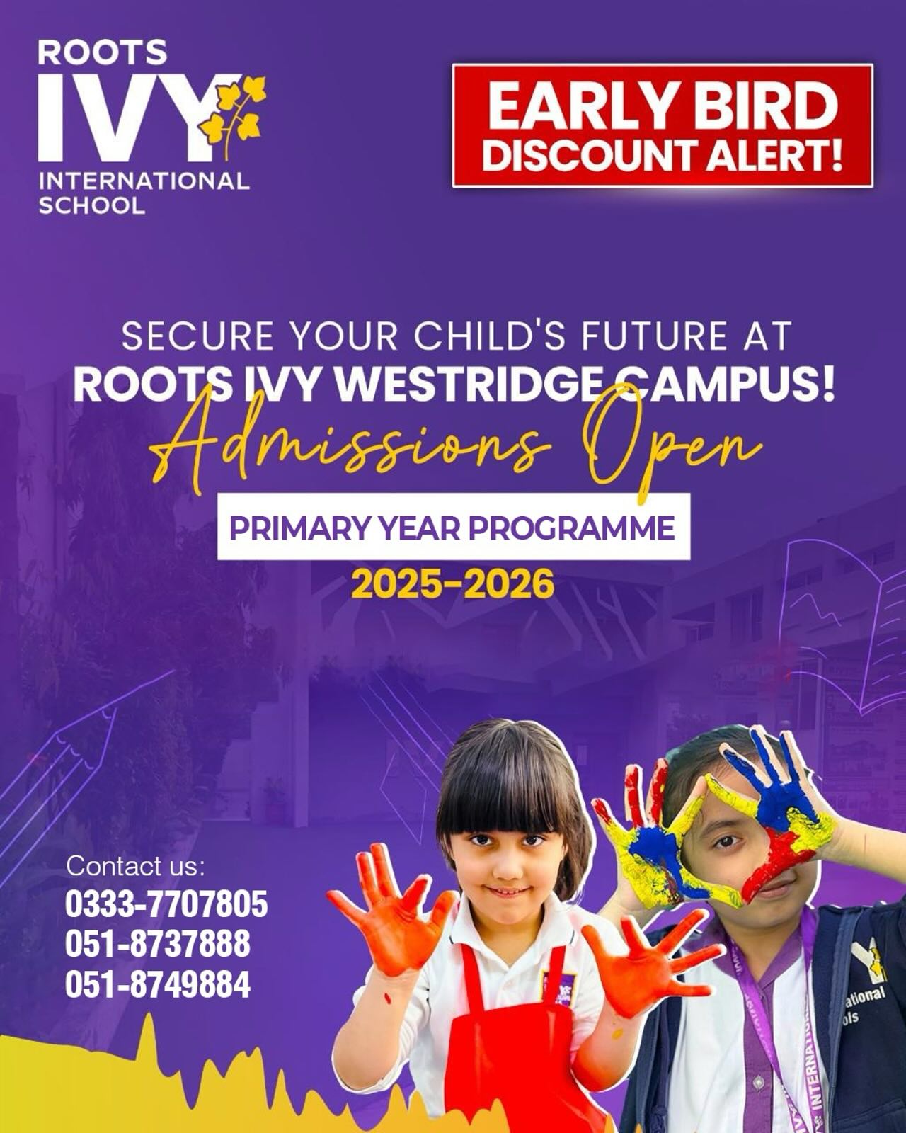 Roots Ivy... - Roots Ivy Westridge Campus Rawalpindi