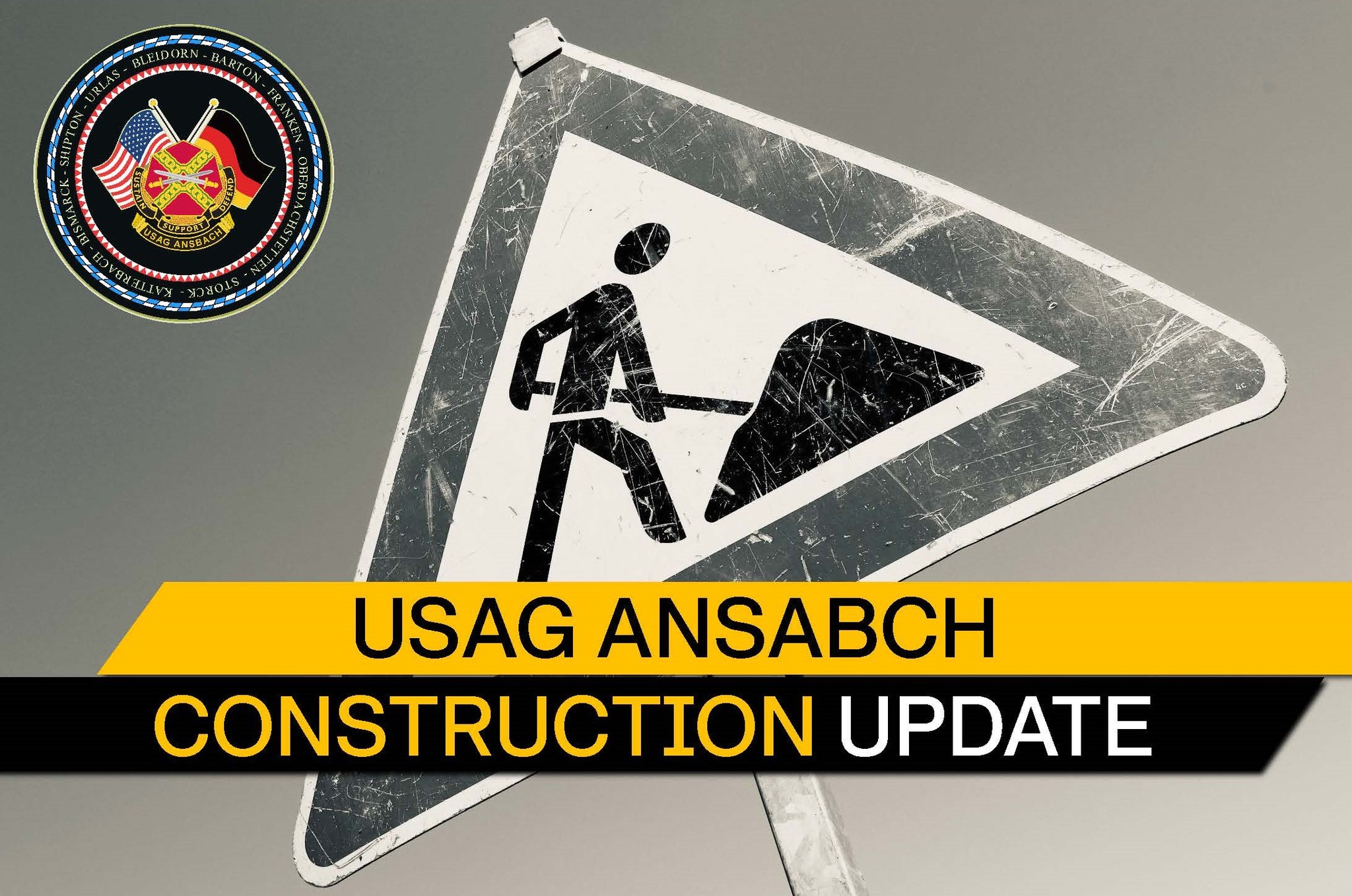 USAG - 🚧 CONSTRUCTION UPDATE 🚧 Construction crews service roads on ...