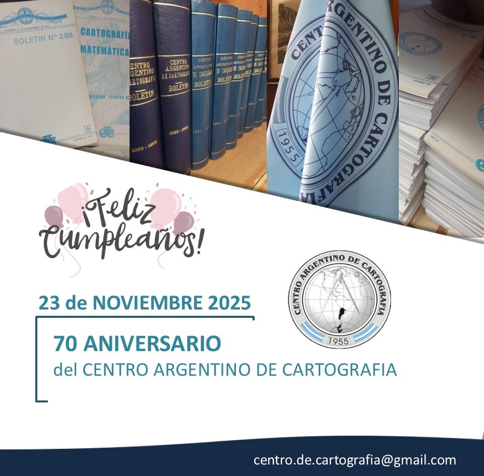 Centro - 🎉🎂 Feliz cumpleaños Centro Argentino de Cartografía!!! El 23 ...